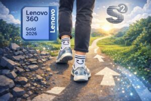 Meilenstein Lenovo Gold Partner