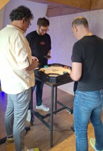 Airhockey bei BEAT MY TEAM