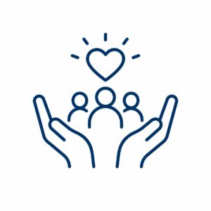 Symbol für Spende an AKHD